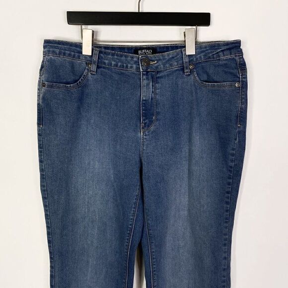 CLEARANCE - Buffalo David Bitton Boulevard Mid Rise Straight Leg Jeans - Picture 3 of 6